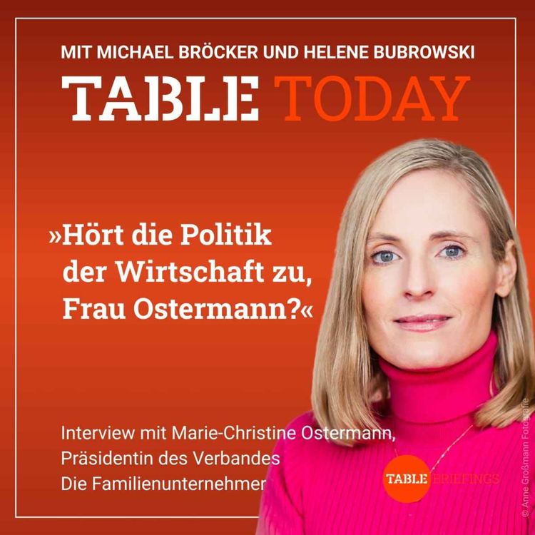 cover art for Hört die Politik der Wirtschaft zu, Frau Ostermann?