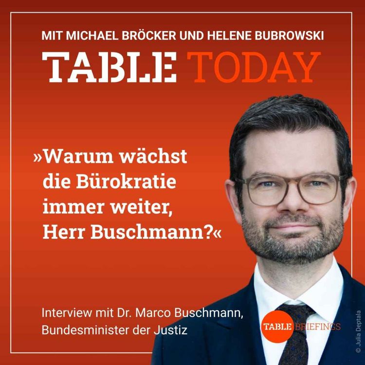 cover art for Warum wächst die Bürokratie immer weiter, Herr Buschmann?