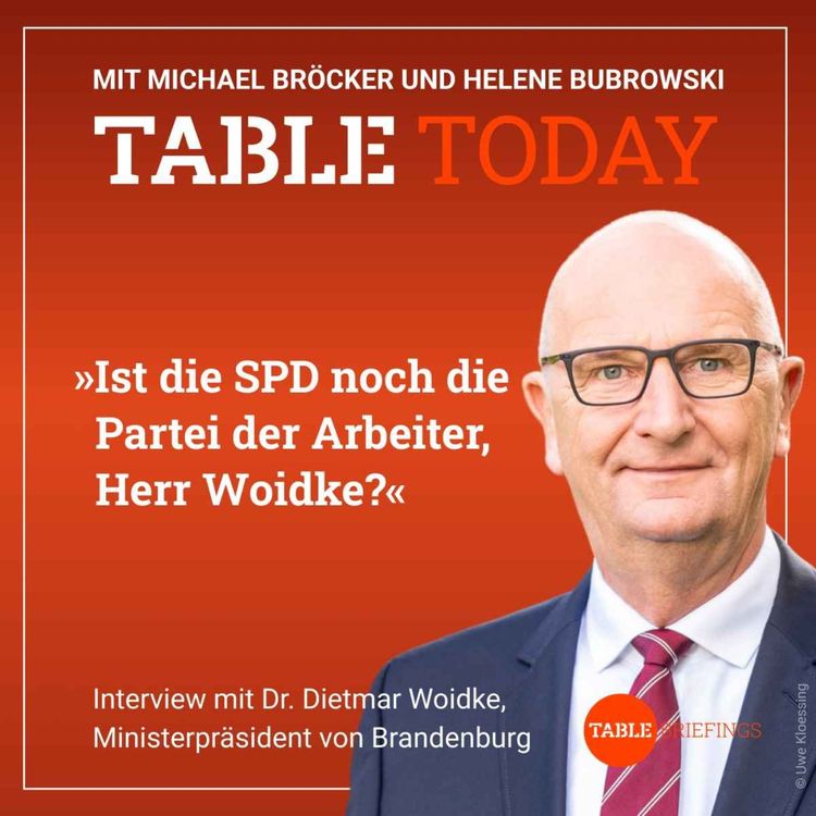 cover art for Ist die SPD noch die Partei der Arbeiter, Herr Woidke?