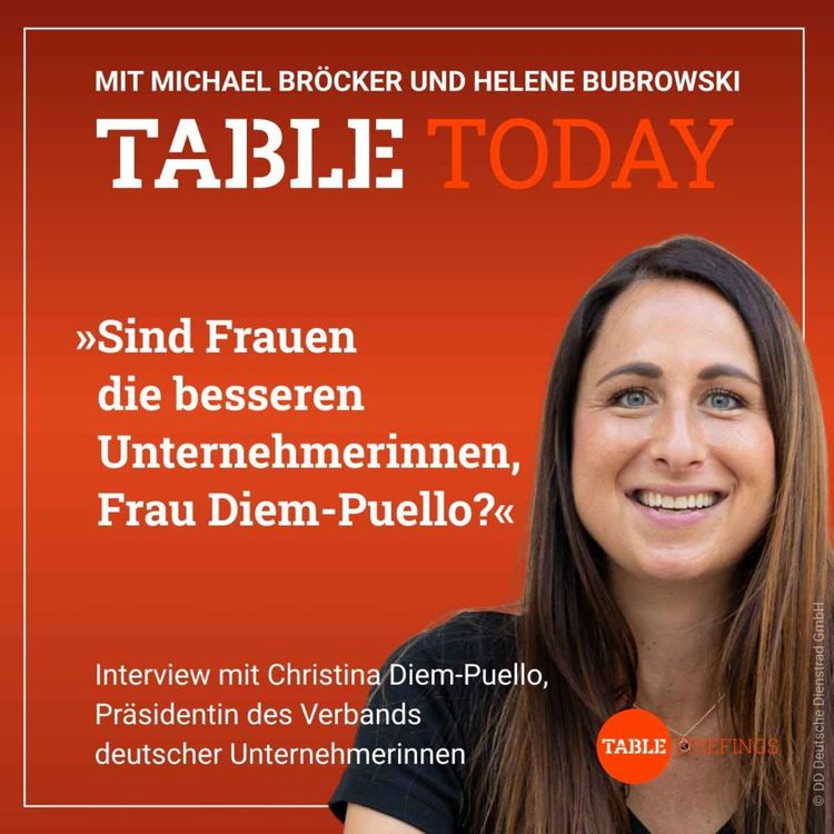 cover art for Sind Frauen die besseren Unternehmerinnen, Frau Diem-Puello?