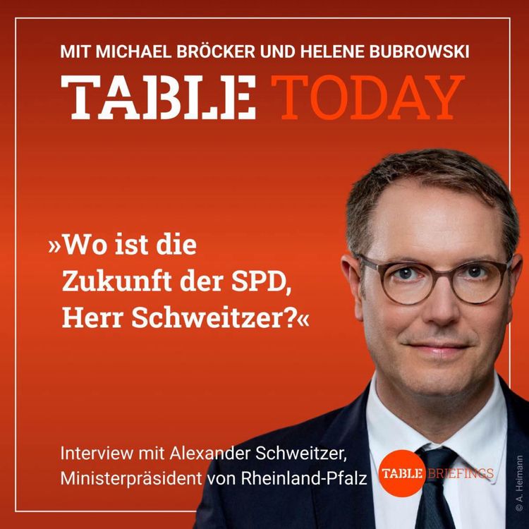 cover art for Wo ist die Zukunft der SPD, Herr Schweitzer?