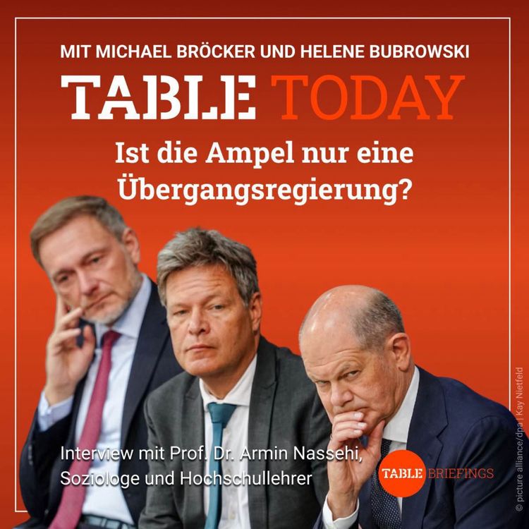 cover art for Ist die Ampel nur eine Übergangsregierung?