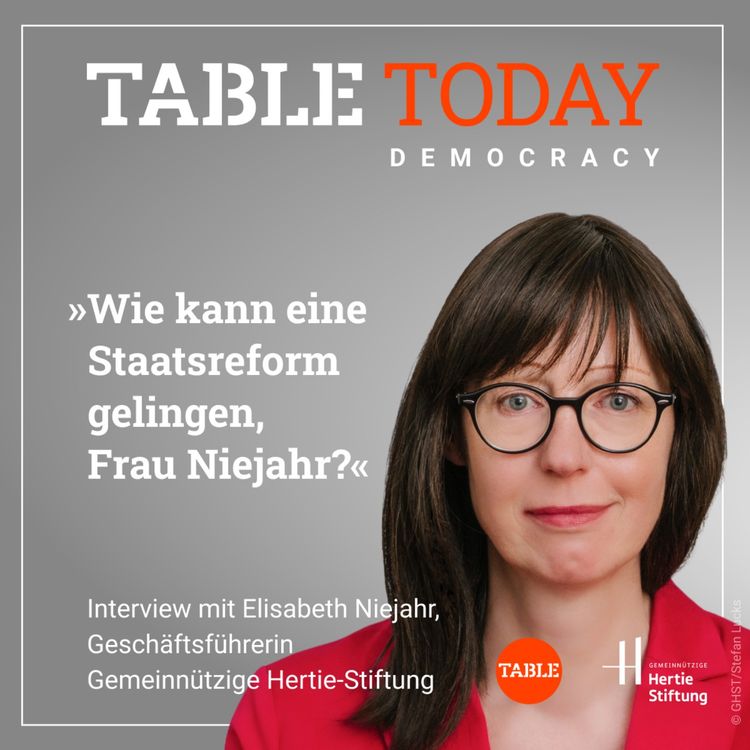 cover art for Wie kann eine Staatsreform gelingen, Frau Niejahr?