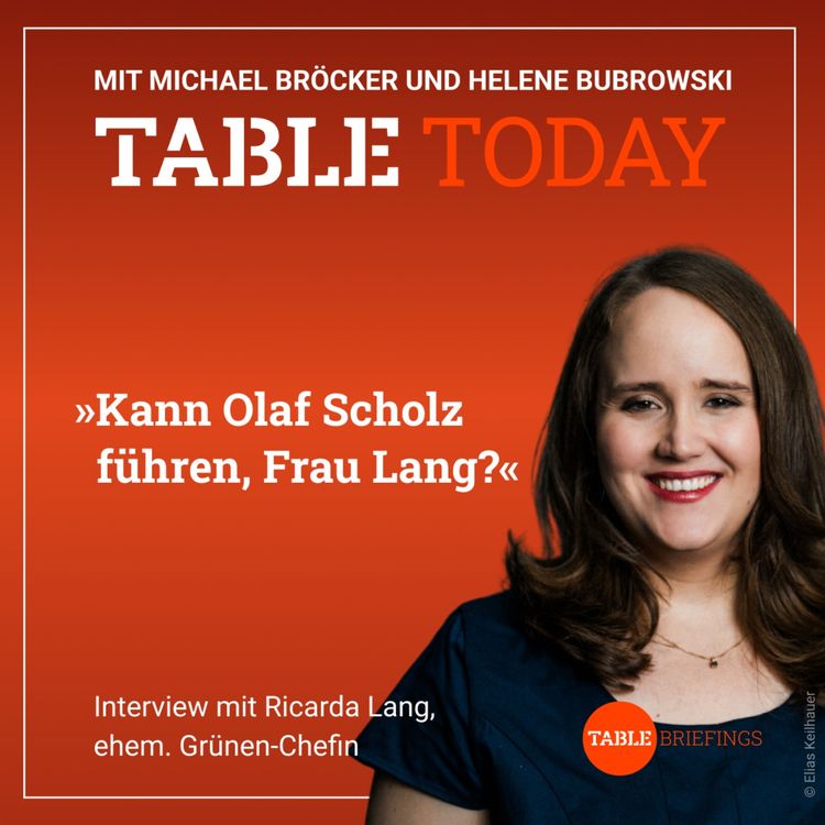 cover art for Kann Olaf Scholz führen, Frau Lang?