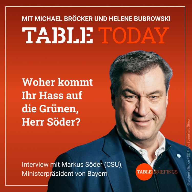 cover art for Woher kommt Ihr Hass auf die Grünen, Herr Söder?