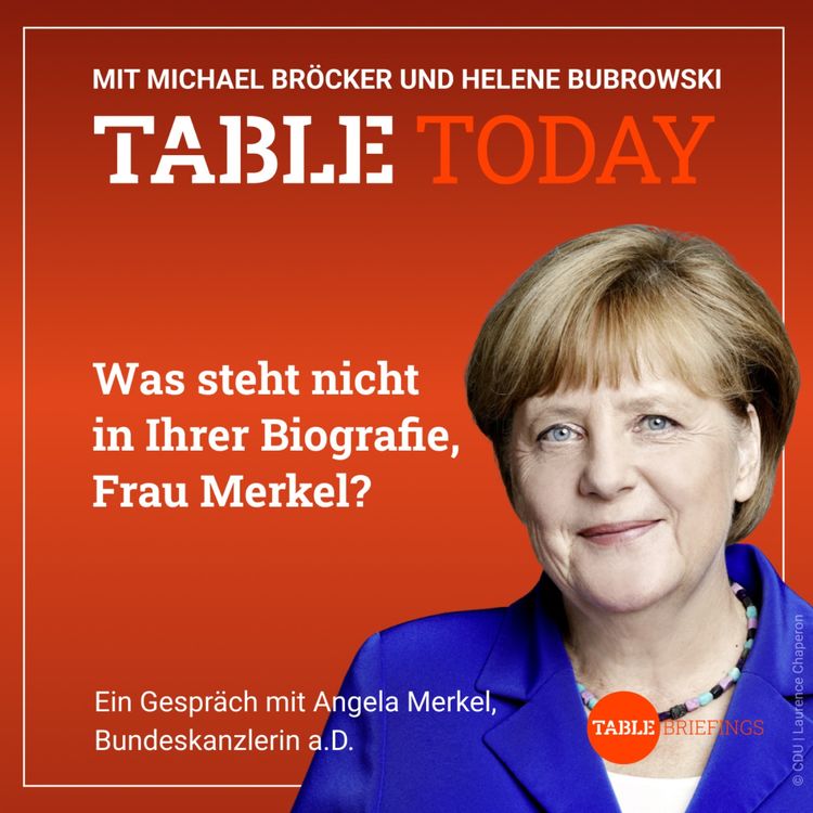 cover art for Was steht nicht in Ihrer Biografie, Frau Merkel?