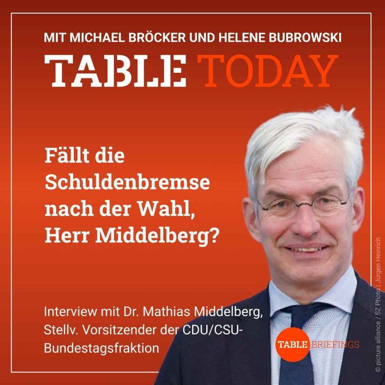 cover art for Fällt die Schuldenbremse nach der Wahl, Herr Middelberg?