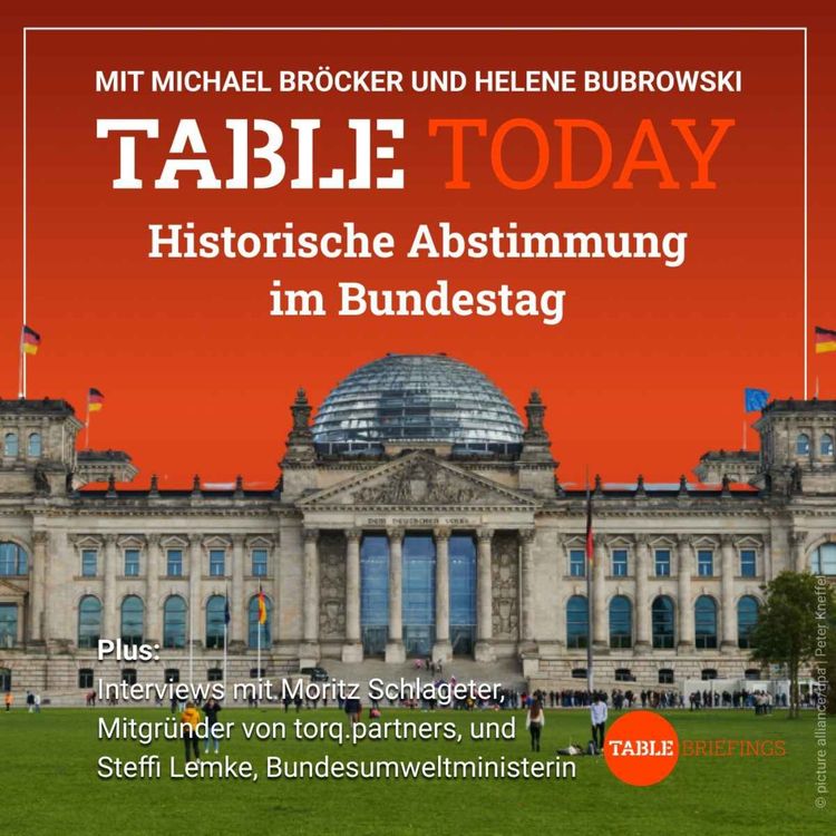 cover art for Historische Abstimmung im Bundestag