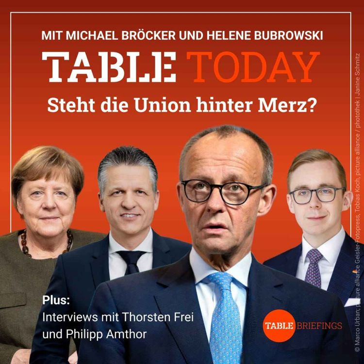 cover art for Steht die Union hinter Merz?