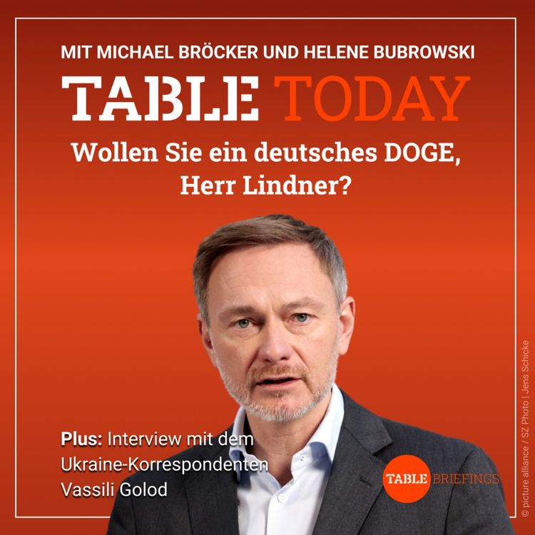 cover art for Wollen Sie ein deutsches DOGE, Herr Lindner?