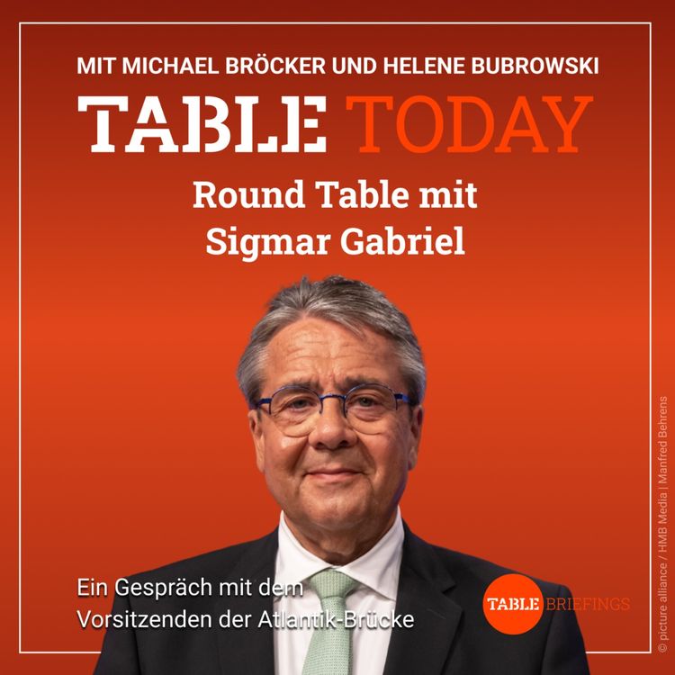 cover art for Round Table mit Sigmar Gabriel
