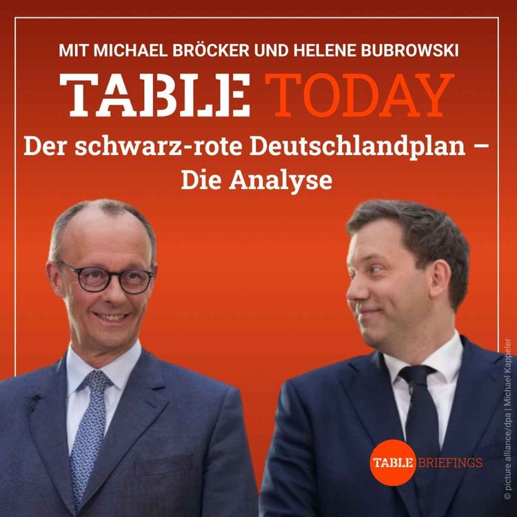 cover art for Der schwarz-rote Deutschlandplan