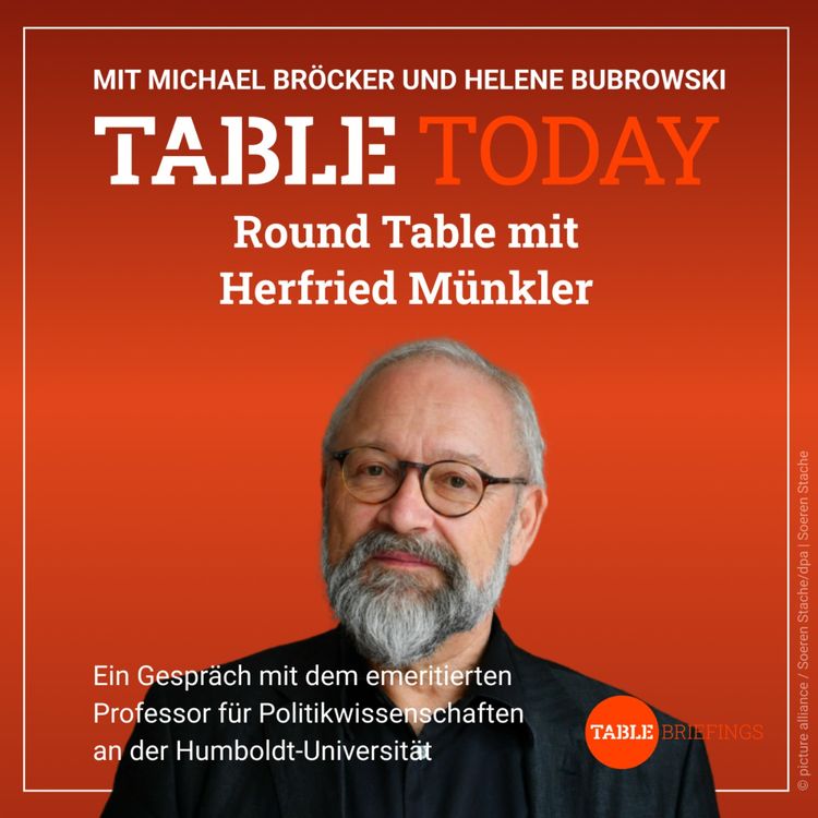 cover art for Round Table mit Herfried Münkler