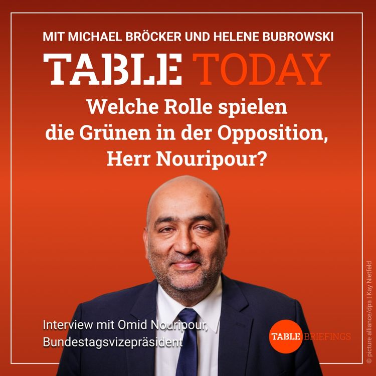 cover art for Welche Rolle spielen die Grünen in der Opposition, Herr Nouripour?