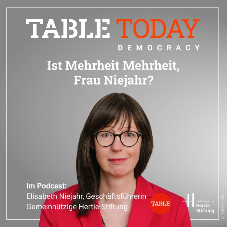 cover art for Ist Mehrheit Mehrheit, Frau Niejahr?