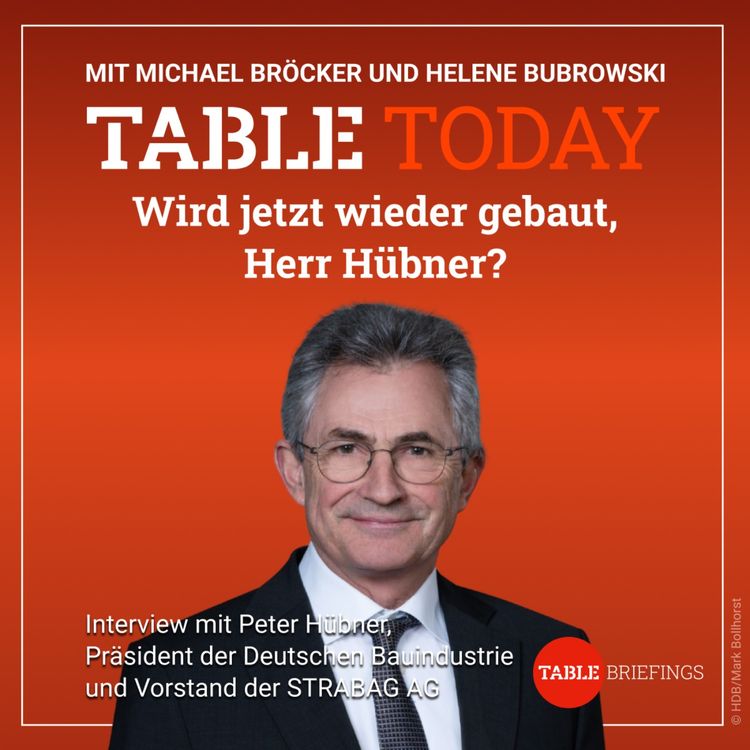 cover art for Wird jetzt wieder gebaut, Herr Hübner?