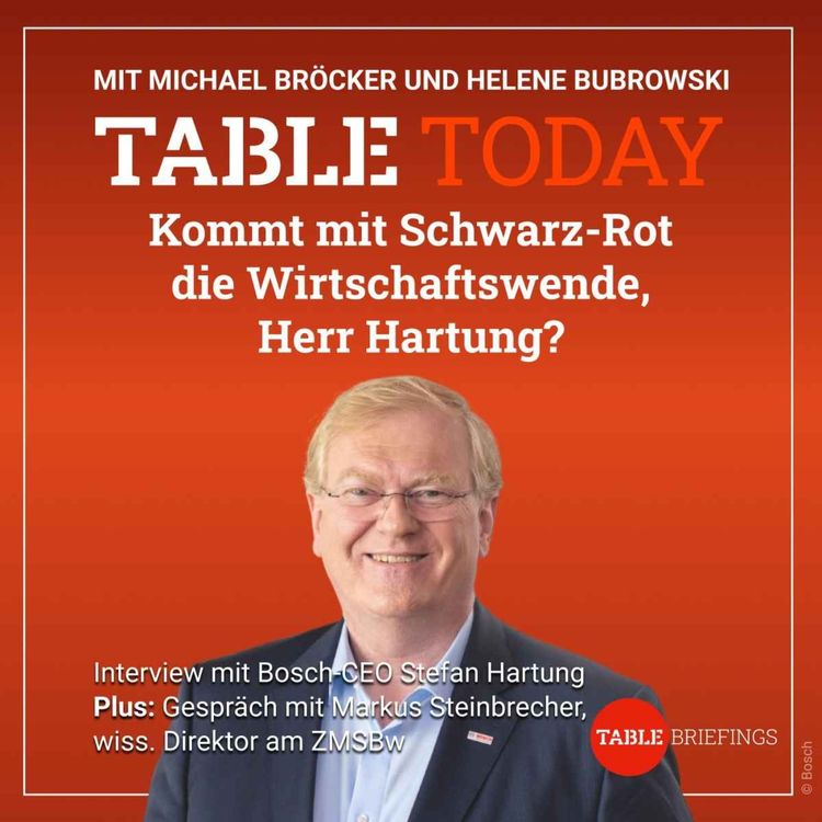 cover art for Kommt mit Schwarz-Rot die Wirtschaftswende, Herr Hartung?