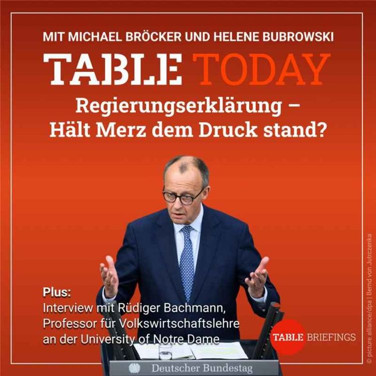 cover art for Regierungserklärung - Hält Merz dem Druck stand?