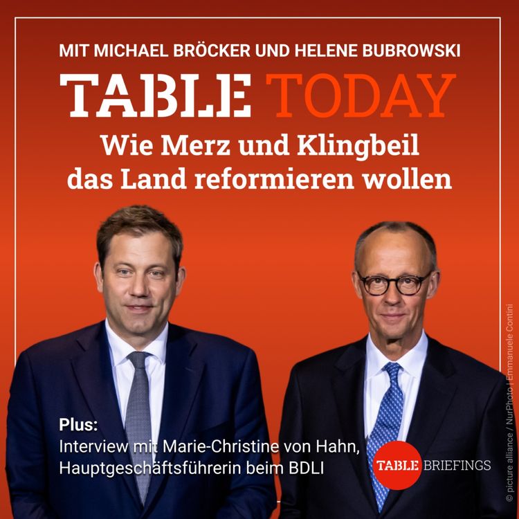 cover art for Wie Merz und Klingbeil das Land reformieren wollen