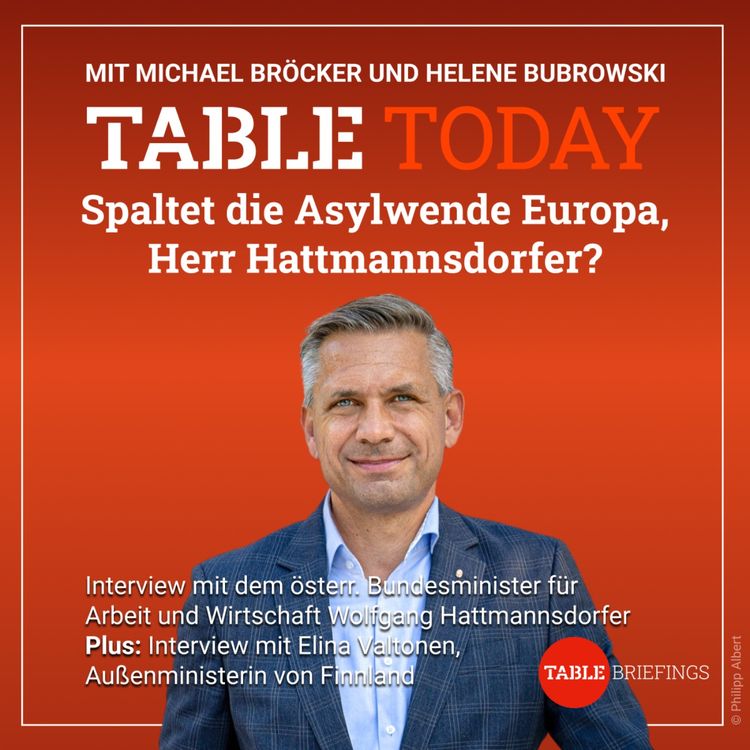 cover art for Spaltet die Asylwende Europa, Herr Hattmannsdorfer?