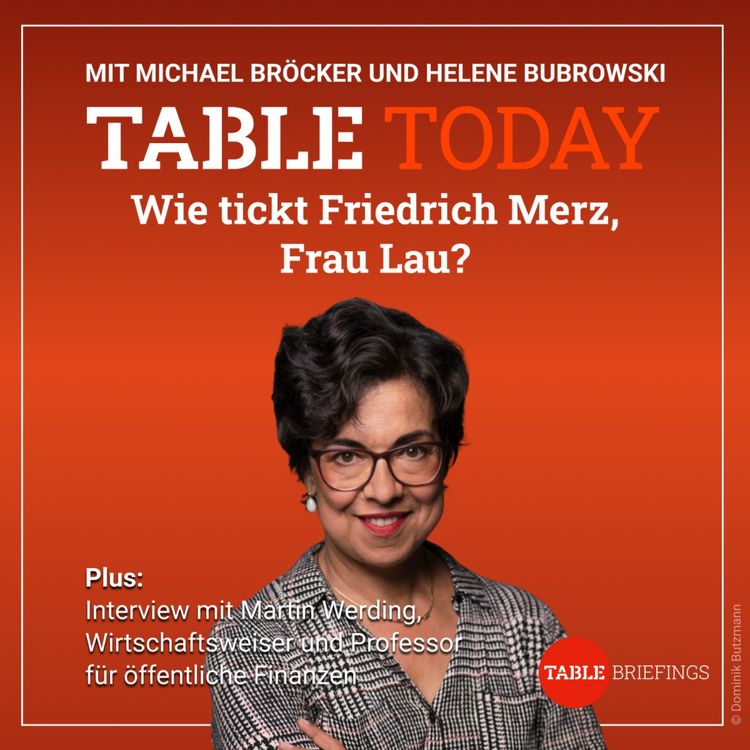 cover art for Wie tickt Friedrich Merz, Frau Lau?