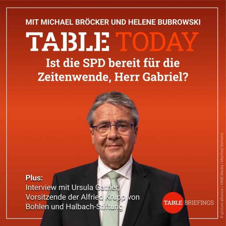 cover art for Ist die SPD bereit für die Zeitenwende, Herr Gabriel?