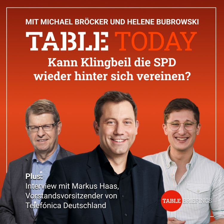 cover art for Kann Klingbeil die SPD wieder hinter sich vereinen?