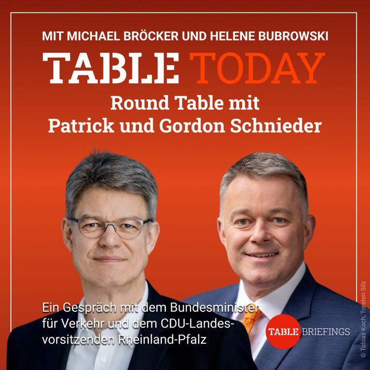 cover art for Round Table mit Patrick und Gordon Schnieder