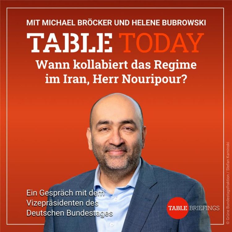 cover art for Wann kollabiert das Regime im Iran, Herr Nouripour?