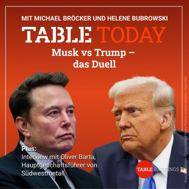 cover art for Musk vs Trump - das Duell