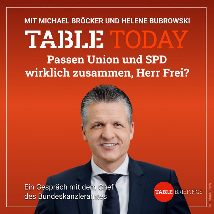 cover art for Passen Union und SPD wirklich zusammen, Herr Frei?