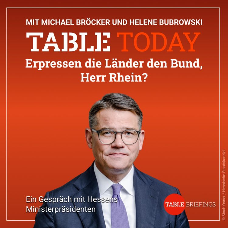 cover art for Erpressen die Länder den Bund, Herr Rhein?