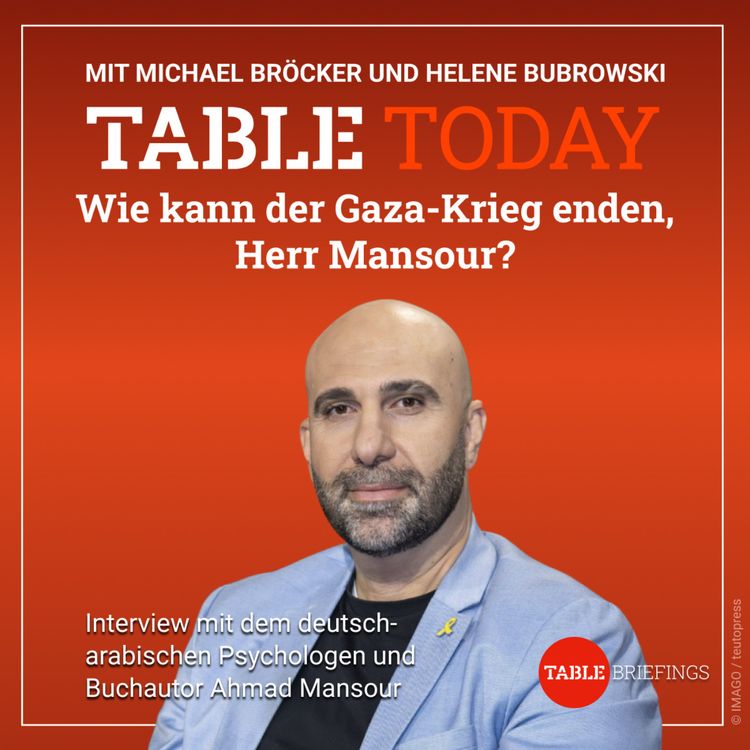 cover art for Wie kann der Gaza-Krieg enden, Herr Mansour?