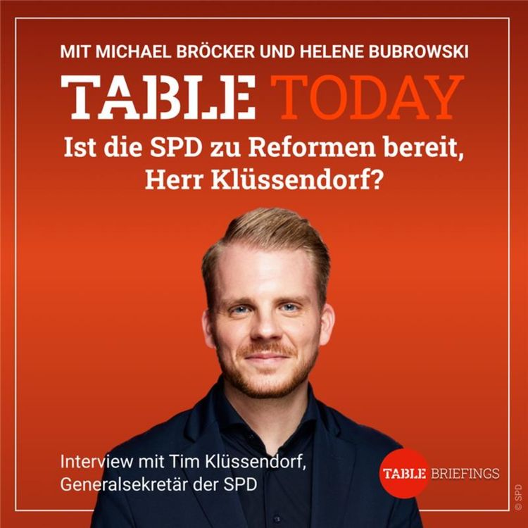 cover art for Ist die SPD zu Reformen bereit, Herr Klüssendorf?