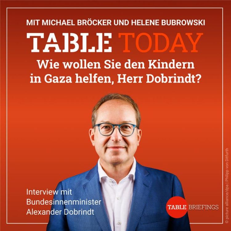 cover art for Wie wollen Sie den Kindern in Gaza helfen, Herr Dobrindt?