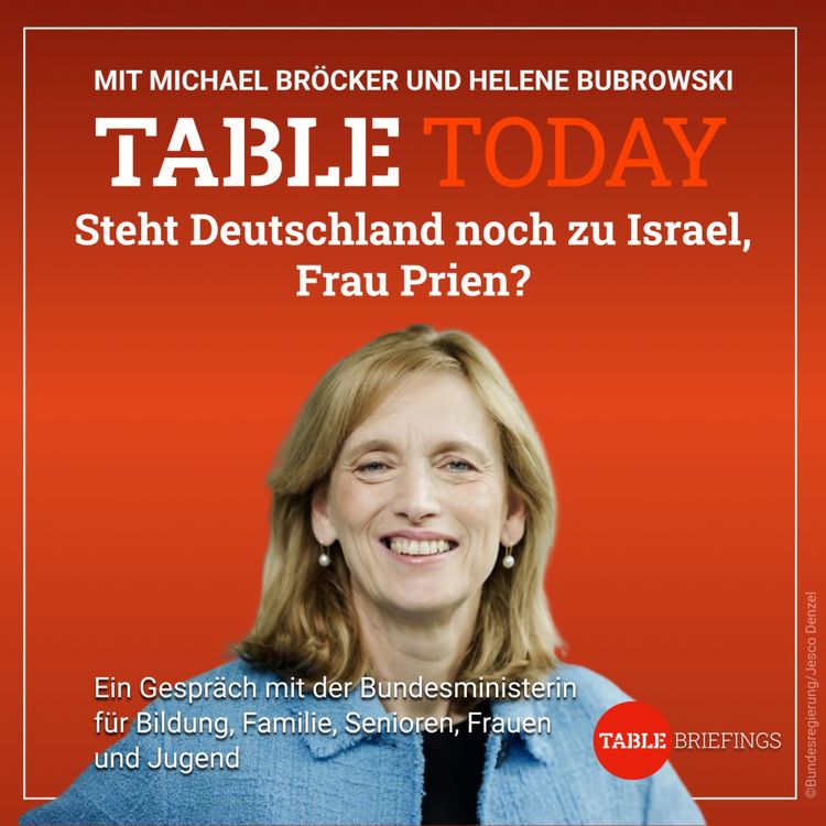 cover art for Steht Deutschland noch zu Israel, Frau Prien?