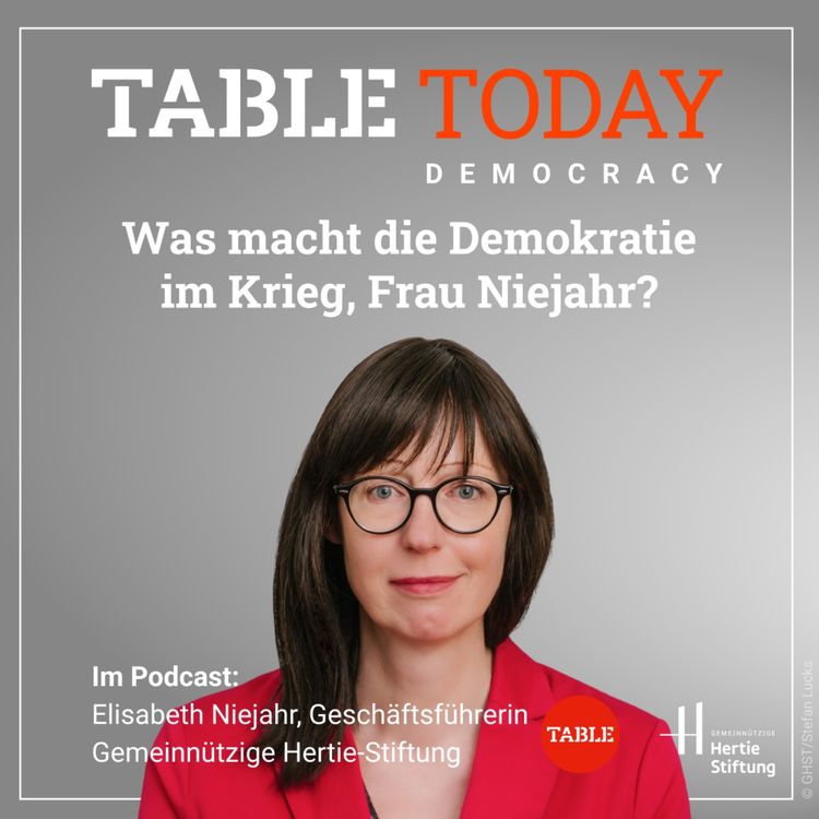 cover art for Was macht die Demokratie im Krieg, Frau Niejahr?