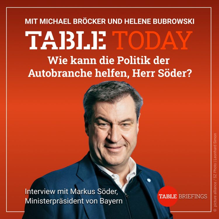 cover art for Wie kann die Politik der Autobranche helfen, Herr Söder?