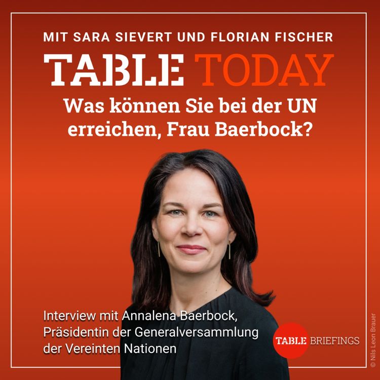 cover art for Was können Sie bei der UN erreichen, Frau Baerbock?