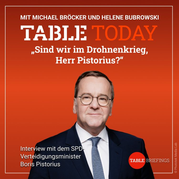 cover art for Sind wir im Drohnenkrieg, Herr Pistorius?