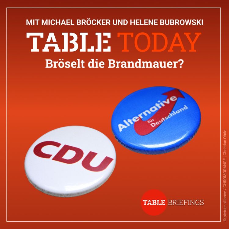 cover art for Bröselt die Brandmauer?