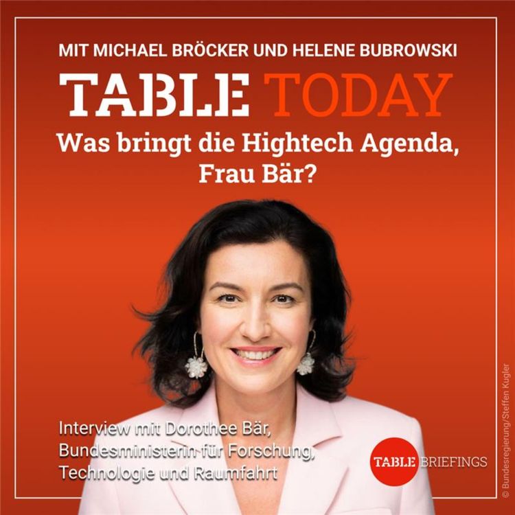 cover art for Was bringt die Hightech Agenda, Frau Bär?