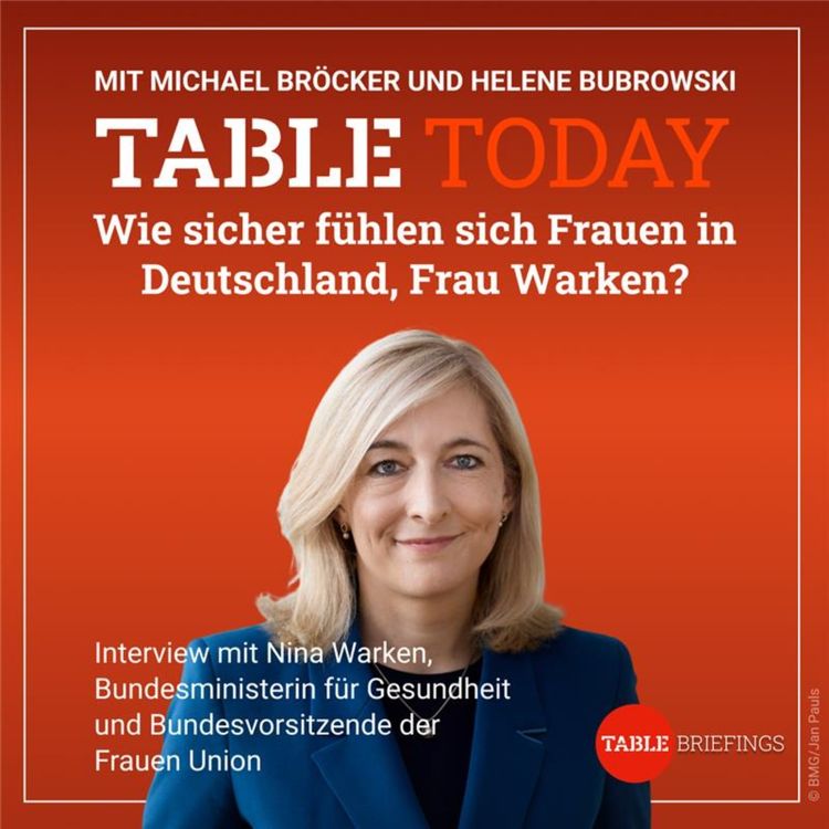 cover art for Wie sicher fühlen sich Frauen in Deutschland, Frau Warken?