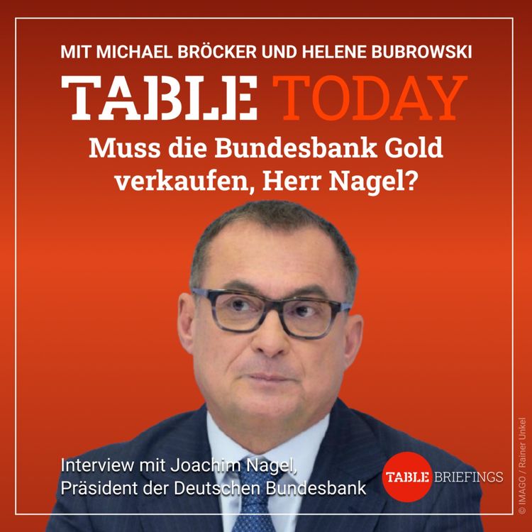 cover art for Muss die Bundesbank Gold verkaufen, Herr Nagel?