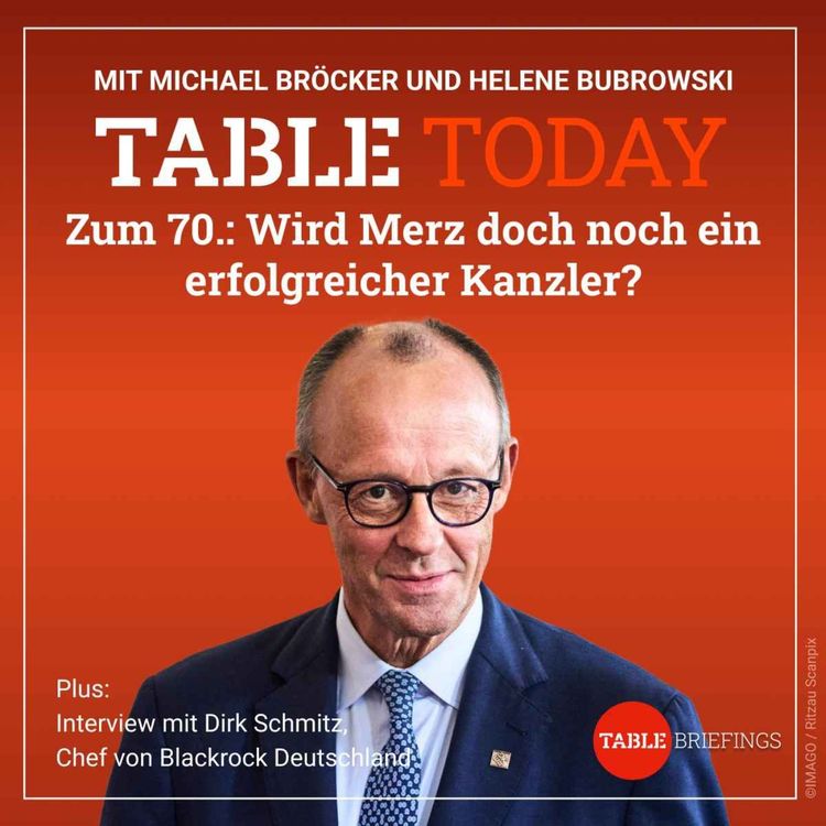 cover art for Zum 70.: Wird Merz doch noch ein erfolgreicher Kanzler?