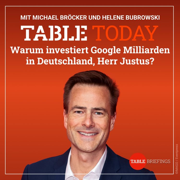 cover art for Warum investiert Google Milliarden in Deutschland, Herr Justus?