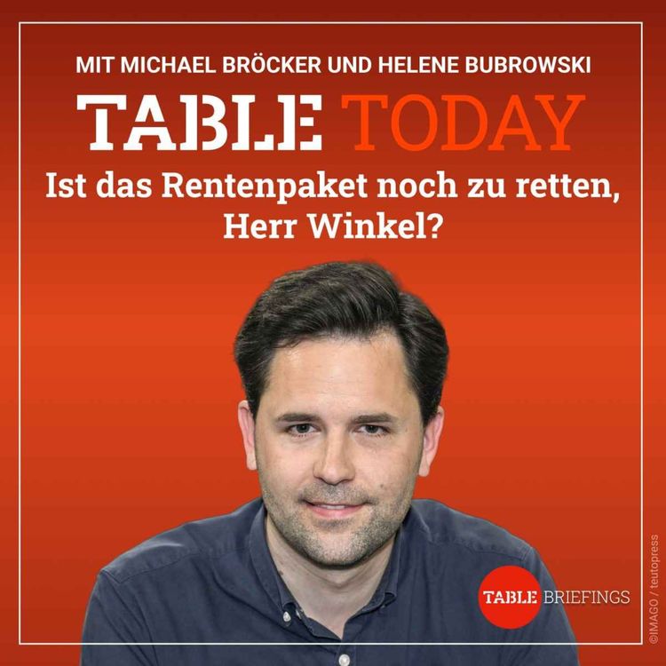 cover art for Ist das Rentenpaket noch zu retten, Herr Winkel?