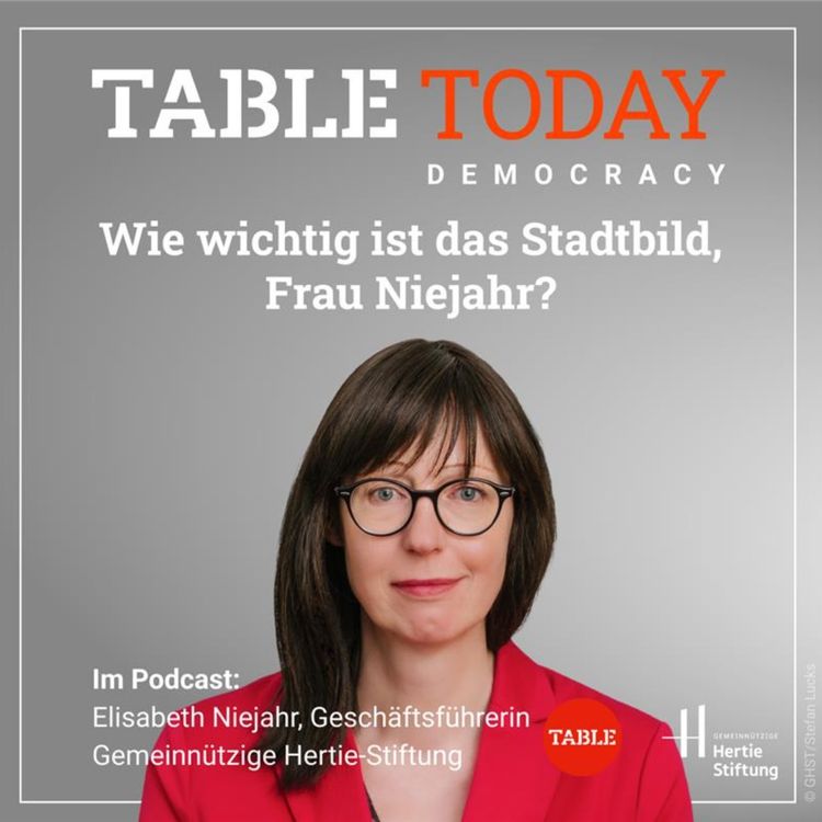 cover art for Wie wichtig ist das Stadtbild, Frau Niejahr?