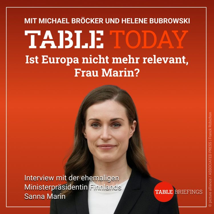cover art for Ist Europa nicht mehr relevant, Frau Marin?