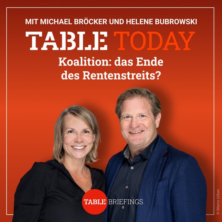 cover art for Koalition: das Ende des Rentenstreits?